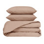 Housse de Couette + Taies d'oreiller Venezia Cimarron, Haomy