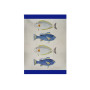 Torchon Encyclopedia Poissons Bleu, Kiub