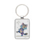Porte Clés rectangle Chaton Danse Kook, Kiub