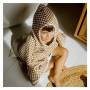 Poncho 3/6 ans en Gaze de coton Damier, Atelier Wagram