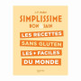 Simplissime les recettes sans gluten, Hachette