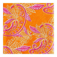 Serviettes en papier Cocktail Indienne, Françoise PAVIOT