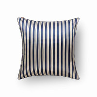 Taie d'Oreiller en Soie 65 x 65 cm Palazzo Bleu foncé, Emily's Pillow