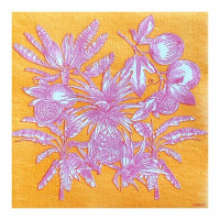 Serviettes en papier Fruits Exotiques, Françoise PAVIOT