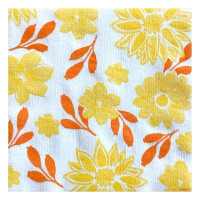 Serviettes en papier Maxi Fleur Jaune, Françoise PAVIOT