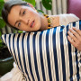 Taie d'Oreiller en Soie 51 x 76 cm Palazzo Bleu foncé, Emily's Pillow