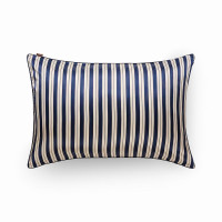 Taie d'Oreiller en Soie 51 x 76 cm Palazzo Bleu foncé, Emily's Pillow