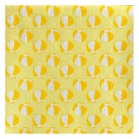 Serviettes en papier Ballon Jaune, Françoise PAVIOT