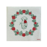 Serviettes en papier Cocktail Chien Bonnet, Françoise PAVIOT