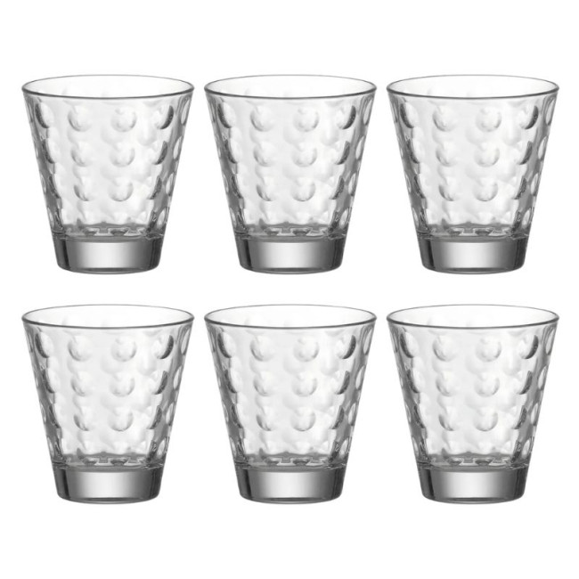 Coffret 6 Gobelets Optic, Léonardo