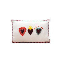Coussin Influence Ex-voto rouge, Opjet