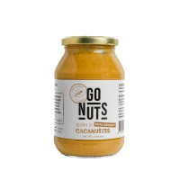 Beurre de Cacahuètes Extra crunchy Bio, Go Nuts