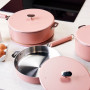 La Merveilleuse Poêle amovible en inox Rose Guimauve, Cookut