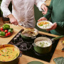 La Merveilleuse Casserole amovible en inox Vert Fougère, Cookut