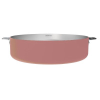 La Merveilleuse Sauteuse amovible en inox Rose Guimauve, Cookut