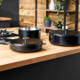 La Merveilleuse Sauteuse amovible en inox Graphite, Cookut