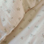 Housse de couette Gaze de coton Semis fleuri, Essix