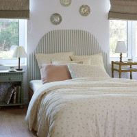 Housse de couette Gaze de coton Semis fleuri, Essix