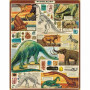 Puzzle 1000 pièces Dinosaures, Cavallini & Co
