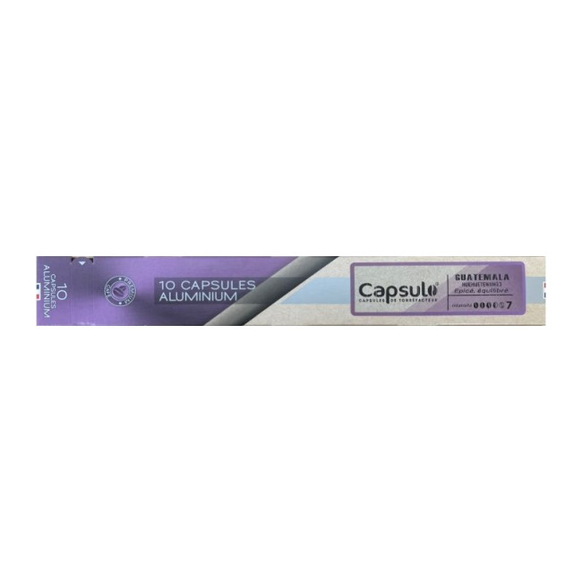 Capsules de café Guatemala Huehuetenango, Capsulo