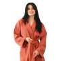 Peignoir Mixte en Coton WAFFLE KNOTE Auburn, Sensei