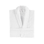 Peignoir Mixte en Coton WAFFLE KNOTE Blanc, Sensei