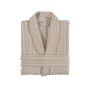 Peignoir Mixte en Coton WAFFLE KNOTE Sable, Sensei