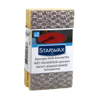 Set de 2 Eponges Non Rayantes, Starwax