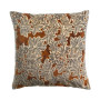 Coussin imprimé Ariane Rouille, Vivaraise
