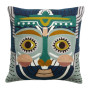 Coussin brodé Yaku Multico, Vivaraise