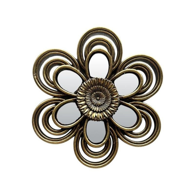 Déco murale fleur miroir, Emdé