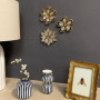 Déco murale fleur miroir, Emdé