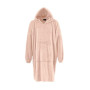Poncho Polaire à Capuche Doux & Chaud KAPRA Poudre, Sensei