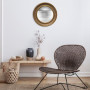 Miroir Convexe Doré 38 cm, Emdé