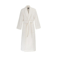 Peignoir Mixte Col Châle WARM WOOL Écru, Sensei