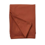 Housse de couette Percale Orange Argile, Sylvie Thiriez