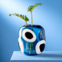 Vase OCCHI Blu, Léonardo