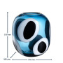 Vase OCCHI Blu, Léonardo