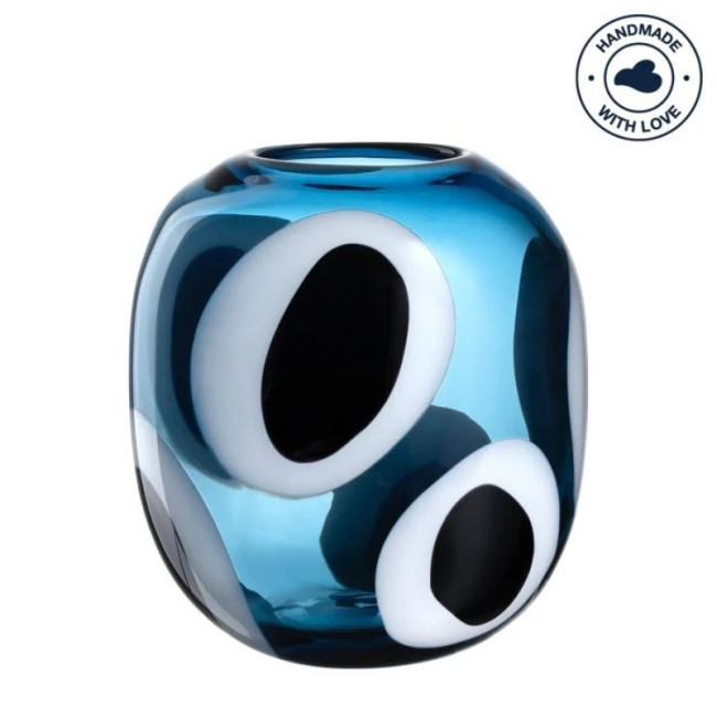 Vase OCCHI Blu, Léonardo