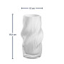 Vase VERDI Blanc, Léonardo