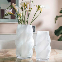 Vase VERDI Blanc, Léonardo