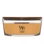 Bougie parfumée Ellipse Bourbon Doré, WoodWick