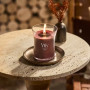 Bougie parfumée Rouge Oud, Woodwick