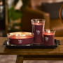 Bougie parfumée Rouge Oud, Woodwick
