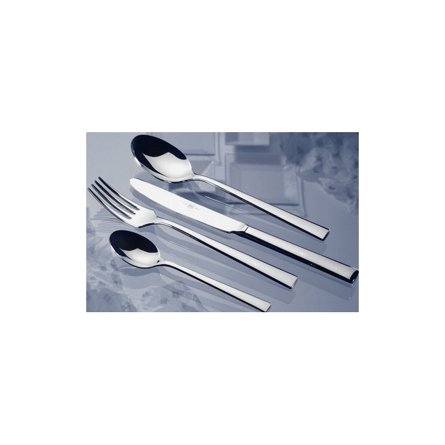 Ménagère 24 Pièces JAY – Couverts Inox Finition Titane, Service Complet
