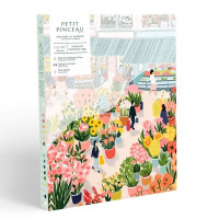 Kit Peinture au Numéro Flower Market, Petit Pinceau