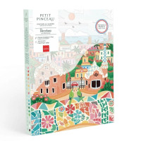 Kit Peinture au Numéro Barcelona, Petit Pinceau