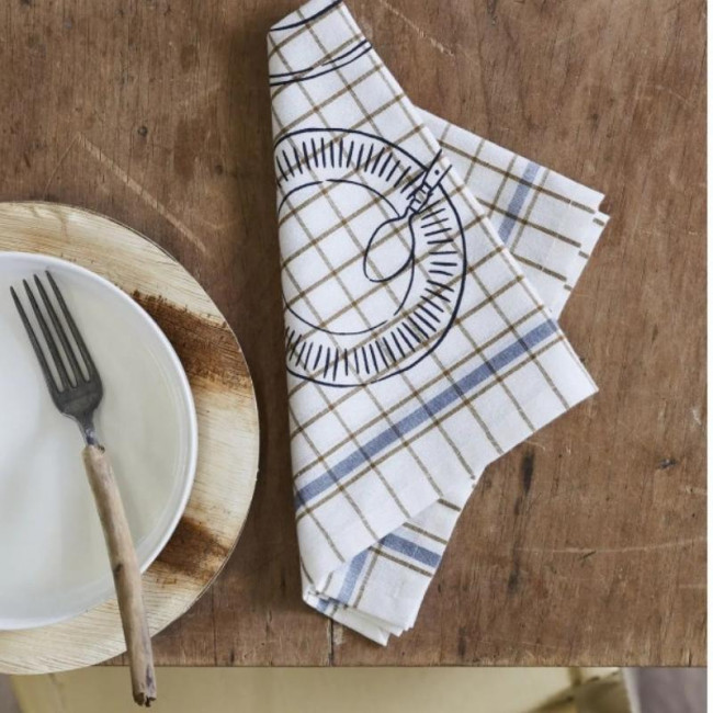 Serviette de table À table Curry, Sylvie Thiriez