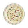 Assiette Plate Sweet Jungle en mélamine, Rice