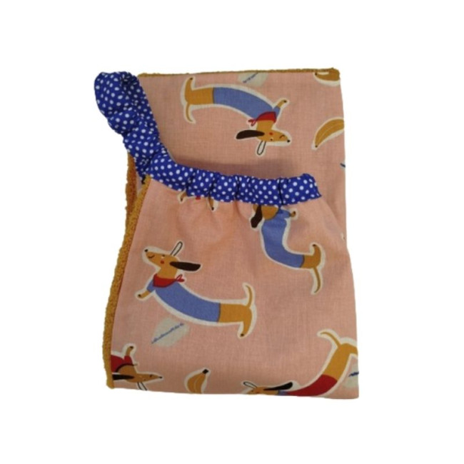 Serviette élastiquée Chien, Les Petits Pinpins
